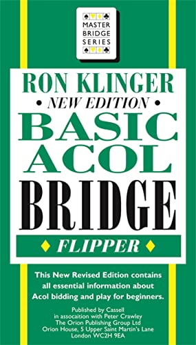 9780304362790: Basic Acol Bridge Flipper (Master Bridge Series)