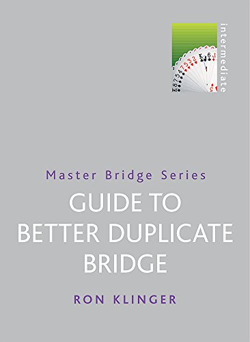 Imagen de archivo de Guide To Better Duplicate Bridge (MASTER BRIDGE) a la venta por AwesomeBooks