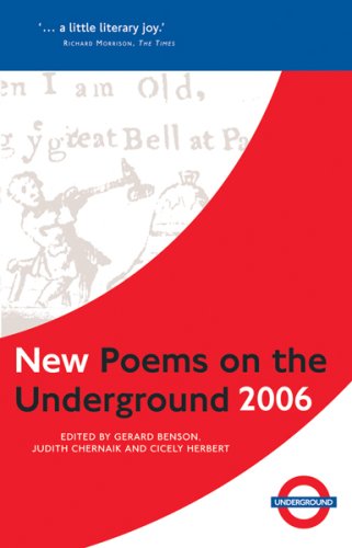 Imagen de archivo de New Poems on the Underground 2006 a la venta por Better World Books
