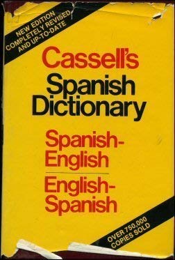Stock image for Cassell's Spanish-English, English-Spanish Standard Dictionary for sale by Better World Books: West