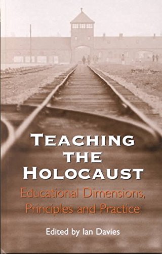 Beispielbild fr Teaching the Holocaust: Educational Dimensions, Principles and Practice zum Verkauf von Books From California