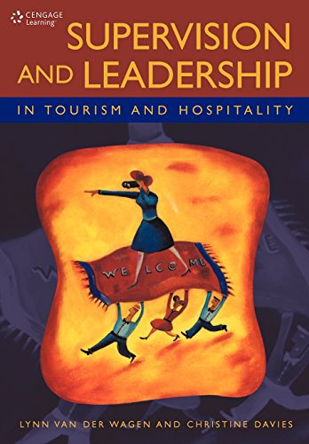 Imagen de archivo de Supervision and Leadership in Tourism and Hospitality a la venta por ThriftBooks-Atlanta