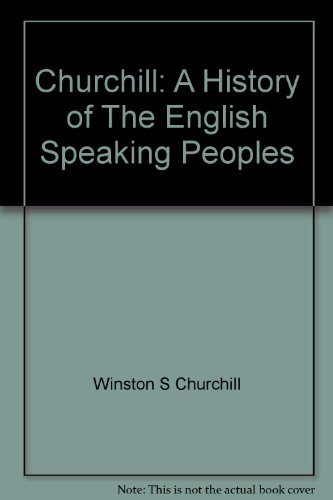 Beispielbild fr History of the English Speaking Peoples: v. 3 zum Verkauf von medimops