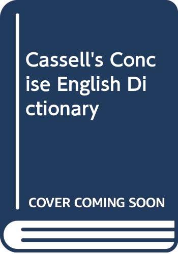 Imagen de archivo de Cassell's Compact English Dictionary a la venta por AwesomeBooks