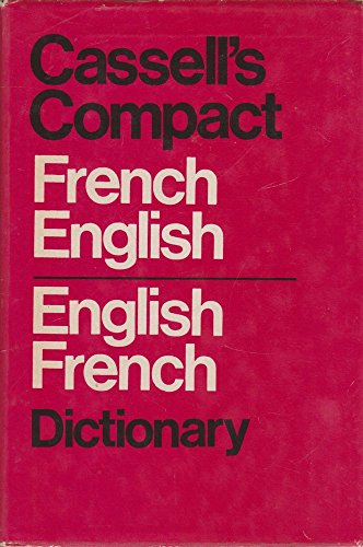 Imagen de archivo de Cassell's Compact French-English English-French Dictionary a la venta por Bingo Used Books