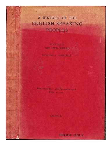 Beispielbild fr History of the English Speaking Peoples zum Verkauf von Better World Books