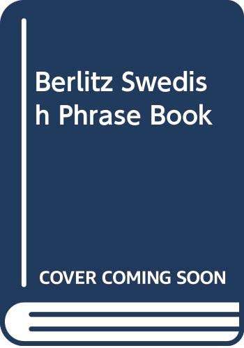 Stock image for Berlitz Swedish Phrase Book for sale by medimops