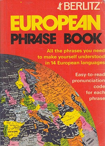 9780304964291: Berlitz European Phrase Book [Idioma Ingls]