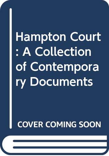 Stock image for HAMPTON COURT A Collection of Documents / Jackdaw No. 60 for sale by marvin granlund