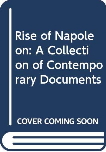 Stock image for The rise of Napoleon (Jackdaw) for sale by Royal Oak Bookshop