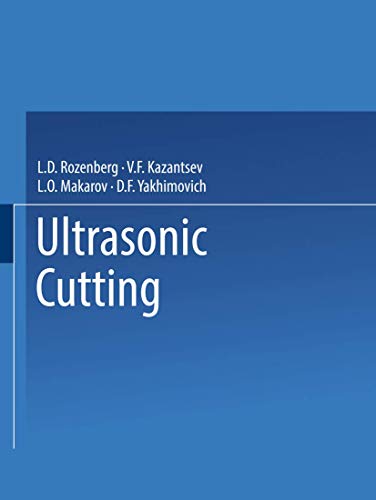 9780306106903: Ultrasonic Cutting Ultrazvukovoe R