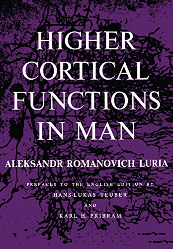 Beispielbild fr Higher Cortical Functions in Man zum Verkauf von Irish Booksellers