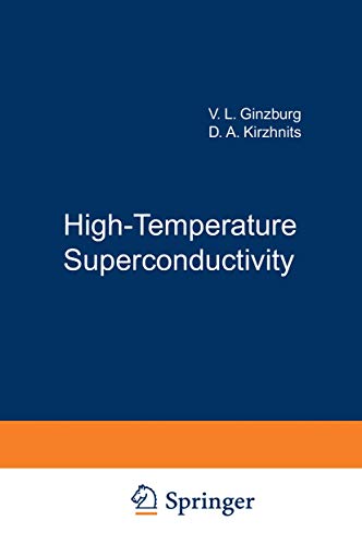 Imagen de archivo de High-Temperature Superconductivity a la venta por mountain