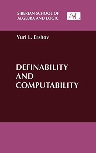 9780306110399: Definability and Computability (Siberian School of Algebra and Logic)