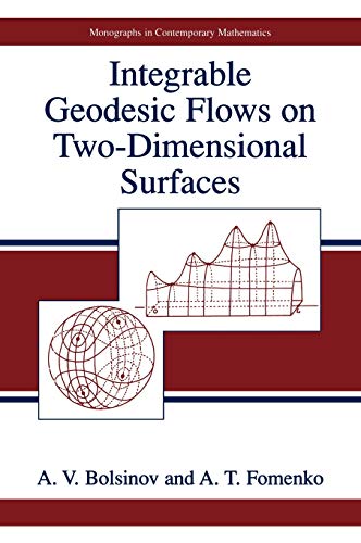 9780306110658: Integrable Geodesic Flows on Two-Dimensional Surfaces