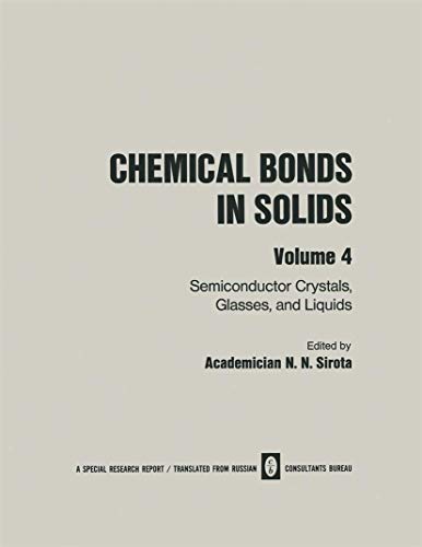 Chemical Bonds in Solids, Volume 2: Crystal Structure, Lattice Properties, and Chemical Bonds.