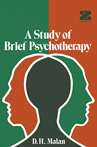 Imagen de archivo de A Study of Brief Psychotherapy a la venta por Better World Books
