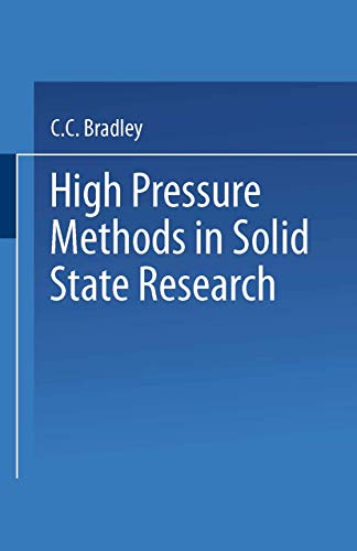 9780306306938: High Pressure Methods in Solid State Re