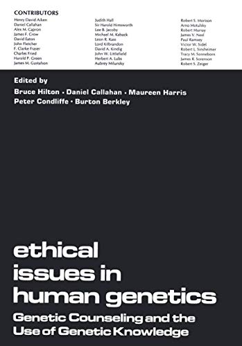 Beispielbild für Ethical Issues in Human Genetics: Genetic Counseling and the Use of Genetic Knowledge zum Verkauf von Discover Books