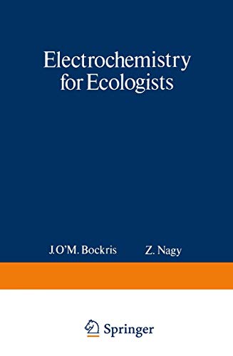 Stock image for Electrochemistry for Ecologists for sale by Better World Books