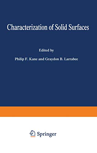 9780306307522: Characterization of Solid Surfaces