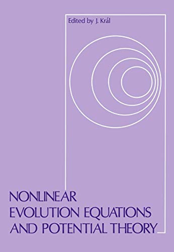 9780306308352: Nonlinear Evolution Equations and Potential Theory