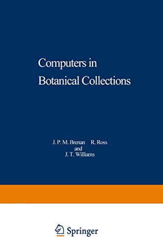 Beispielbild fr Computers in Botanical Collections zum Verkauf von Anybook.com