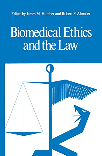 Imagen de archivo de Biomedical Ethics and the Law a la venta por Better World Books