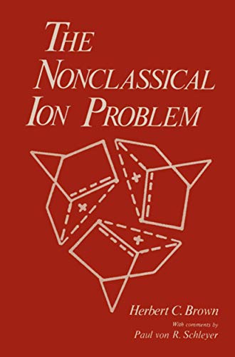 Beispielbild fr The Nonclassical Ion Problem zum Verkauf von Better World Books
