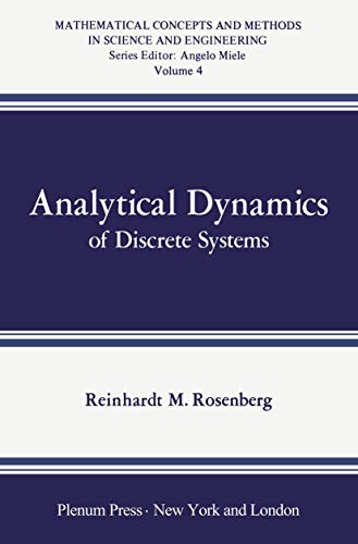 9780306310140: Analytical Dynamics of Discrete Systems