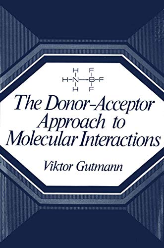 The Donor-Acceptor Approach to Molecular Interactions