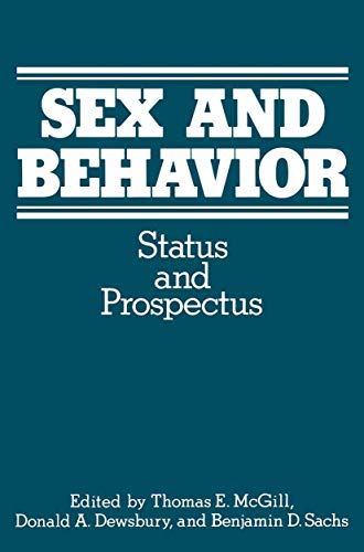 Stock image for Sex and Behavior: Status and Prospectus for sale by BookDepart