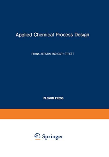 Stock image for Applied Chemical Process Design for sale by Better World Books