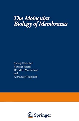 Imagen de archivo de THE MOLECULAR BIOLOGY OF MEMBRANES. a la venta por Cambridge Rare Books