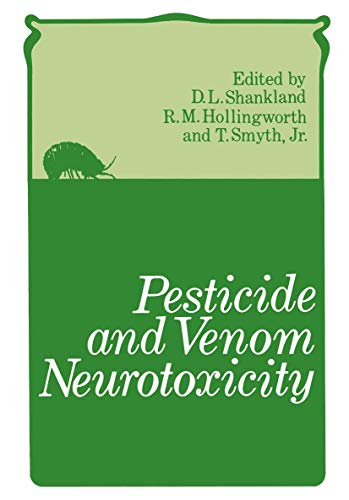 Stock image for Pesticide and Venom Neurotoxicity for sale by TranceWorks