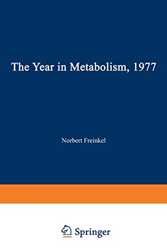 9780306320026: The Year in Metabolism 1977