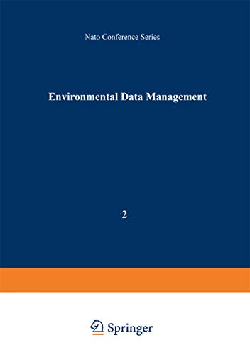 Stock image for Environmental Data Management (Nato Conference Series) for sale by Phatpocket Limited