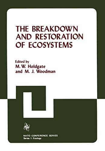 Beispielbild fr BREAKDOWN AND RESTORATION OF ECOSYSTEMS zum Verkauf von Robert Rhodes - Bookseller