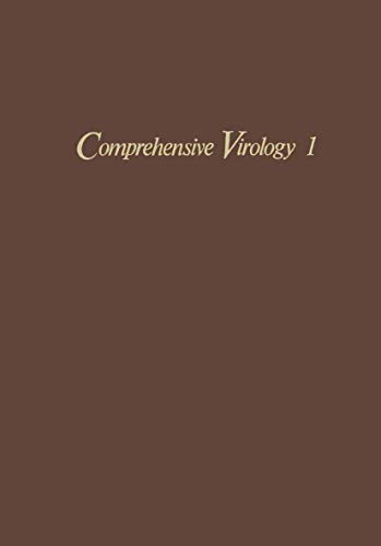 Stock image for Comprehensive Virology, Volume 1: Descriptive Catalogue of Viruses for sale by Zubal-Books, Since 1961