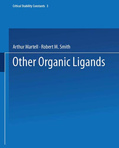 9780306352133: Other Organic Ligands: 003 (Critical Stability Constants)