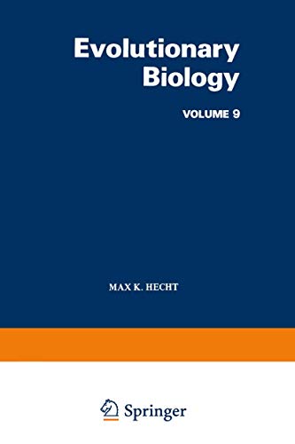 Beispielbild fr Evolutionary Biology zum Verkauf von Better World Books
