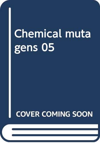 Imagen de archivo de Chemical Mutagens. Principles and Methods for their detection. Volume 5 a la venta por Zubal-Books, Since 1961