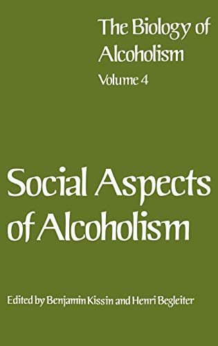 Beispielbild fr Social Aspects of Alcoholism zum Verkauf von BooksRun