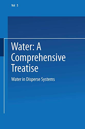 9780306371851: Water in Disperse Systems: A Comprehensive Treatise: 5