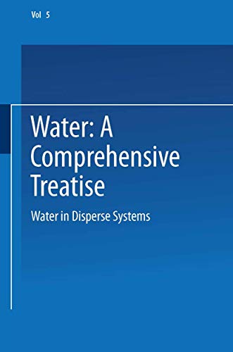 9780306371851: Water: A Comprehensive Treatise