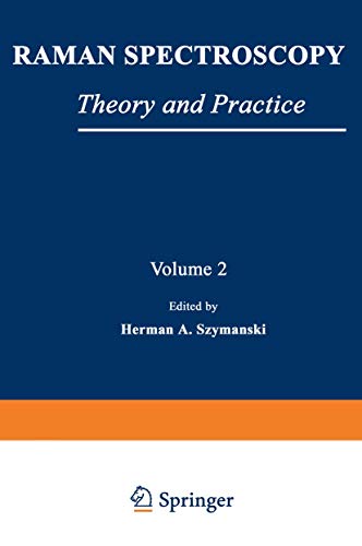 Stock image for Raman Spectroscopy : Theory and Practice (Volume 2) for sale by Ridge Road Sight And Sound