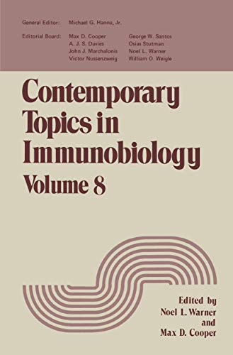 Stock image for CONTEMPORARY TOPICS IN IMMUNOBIOLOGY VOLUME 9. for sale by Cambridge Rare Books