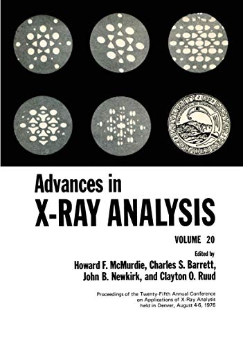 Stock image for Advances in X-Ray Analysis, Vol. 20 for sale by Zubal-Books, Since 1961