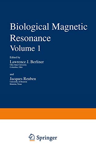 Stock image for Biological Magnetic Resonance, Volume 1 for sale by BookDepart
