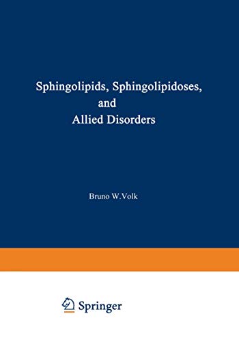 Stock image for sphingolipids, Sphingolipidoses and Allied Disorders for sale by Chequamegon Books